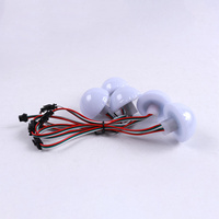 Lampes cabochon Turbo, fabricant d'éclairage de fête foraine, éclairage de fête foraine 53 mm 2W DC12V RGB LED