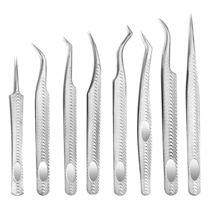 แหนบปลายคิ้วสำหรับต่อขนตา90องศาอุปกรณ์แต่งเล็บโลโก้ส่วนตัว - Product Image 5