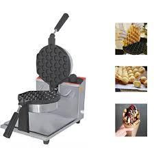 Nouvelle machine à gaufres à bulles Akasa 8 pouces circulaire électrique portable BWM 8 garantie indisponible - Product Image 4