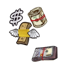 แผ่นผ้าปักลายผ้ากำมะหยี่สำหรับรีดบนเสื้อผ้า - Product Image 5