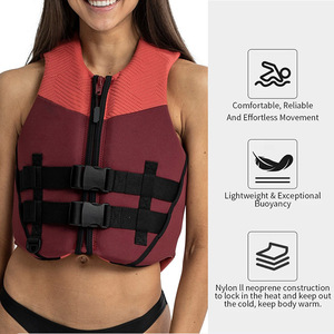 Gilet <span class=keywords><strong>de</strong></span> <span class=keywords><strong>sauvetage</strong></span> réglable pour femmes avec mousse EPE ou PVC pour le kayak et la pêche, gilet <span class=keywords><strong>de</strong></span> flottabilité <span class=keywords><strong>de</strong></span> sécurité pour bateau - Product Image 2