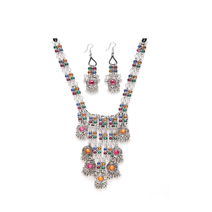 Jhalar long multicolore pour tenue de soirée - Product Image 2
