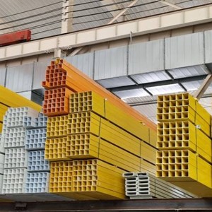 Sợi thủy tinh FRP Ống Vuông cho nền tảng & khung để bán-Ống Vuông sợi thủy tinh cường độ cao với giá tốt nhất - Product Image 6