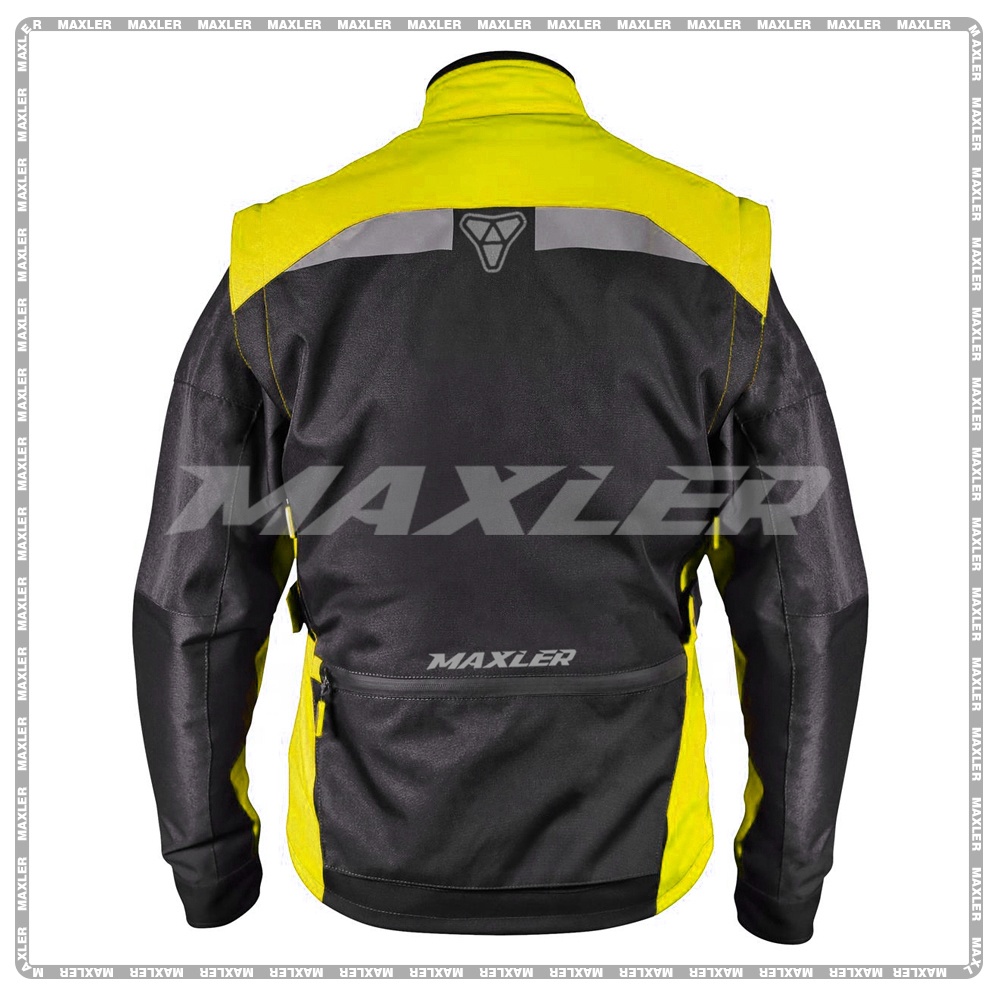Herren Motorrad Wasserdichte Cordura Textiljacke Mit