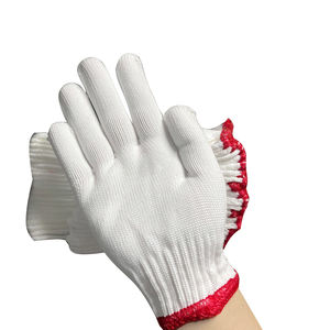 Fábrica al por mayor barato algodón tejido poliéster hilo tejido seguridad guantes de trabajo guante de seguridad - Product Image 3