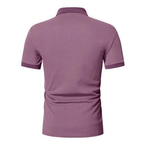 Polos con logotipo personalizado bordado, camiseta de Polo de Golf, talla de Color personalizada, ropa de hombre, polos de algodón de talla grande con media cremallera - Product Image 4