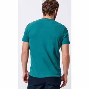 Camiseta de Manga Corta Unisex de Alta Calidad, 250 g/m², 100 % Algodón, Cuello Redondo, Informal, con Impresión de Logotipo Personalizado, Venta al por Mayor de Fábrica para Hombre y Mujer - Product Image 3