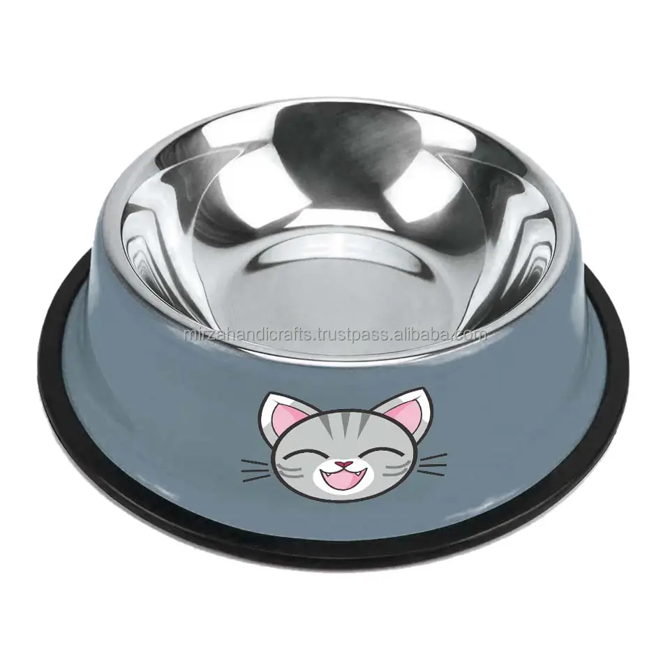 Puppy Small Bowls for Food and Water Cat Dish Set for Wet Food or Kibbles Multifunctional Pet Bowls Colored Non Skid Anti Slip