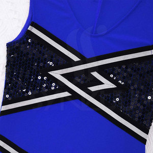 Ensembles d'uniformes Cheerleading personnalisables de haute qualité pour adultes et filles Nouvelle arrivée Spandex Polyester Techniques imprimées OEM - Product Image 5
