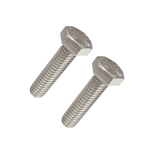 สลักเกลียวหกเหลี่ยมชุบนิกเกิลคุณภาพสูง แบบเกลียวครึ่งตัว ขนาด 18x80 พร้อมน็อต บรรจุกล่อง ผลิตในเวียดนาม รับผลิตตามแบบ (OEM) ขายส่งสำหรับงานเหมือง - Product Image 4