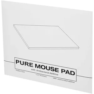 Tapis de souris antimicrobien personnalisable pour fournitures de bureau - Product Image 2