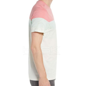 2022 nueva llegada camiseta transpirable de algodón y poliéster hecha en Pakistán último diseño en tela de punto de Color liso - Product Image 4