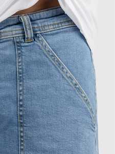 Short en jean de haute qualité avec logo personnalisé pour hommes, grande taille, décontracté, solide, teint en plaine, respirant, séchage rapide, taille élastique - Product Image 4
