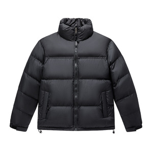 Nueva Chaqueta de Invierno Ajustada para Hombre, con Cuello Alto, Cierre de Cremallera, Estilo Casual, Impresión y Etiqueta Personalizadas - Product Image 1