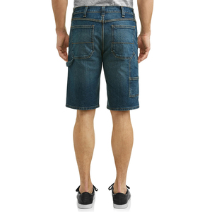 Shorts en jean légers pour homme, style streetwear, longueur genou, avec poches avant et arrière, pour l'entraînement, service OEM - Product Image 2