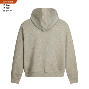 Cotton Men Gym Hoodies Zipper Hoodie,Mens Hoodie Pullover Zipper,Custom Men Zip up Hoodies Wholesale Zip Hoodie for Men Sport - Product Image 4