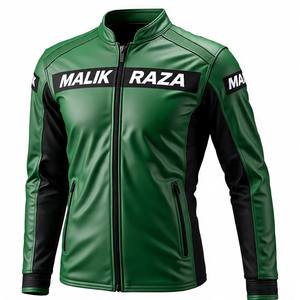 Blouson de moto toutes saisons, homologué CE niveau 1/2, cuir de vachette pleine fleur, doublure ventilée et thermique incluse, exportation mondiale - Product Image 3