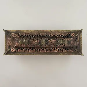 Quemador de Incienso Decorativo de Latón Estilo Barco Bakhoor |   Aroma Religioso para el Hogar con Fragancia Duradera y 100% Natural - Product Image 3