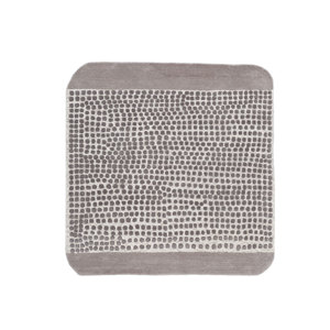 Alfombra Lineal de Lana y Viscosa Tufted a Mano en Color Marfil con Rayas Geométricas para Hogar, Dormitorio, Pasillo, 10mm, Rectangular, Tnq-1412, Alfombra para Sala de Estar - Product Image 1