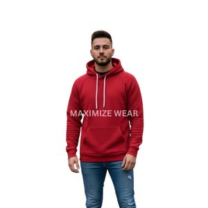 New Custom Logo Men Hoodie Oversized Streetwear Pullover OEM/ODM Factory Supply Winter Warm Casual Wear Made By <b>Maximize</b> Wear - Product Image 3
