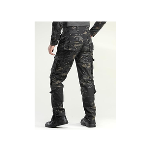 Pantalon de chasse durable en plein air pour hommes pantalon de camouflage avec panneaux de genou extensibles confortables - Product Image 6