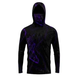 Combinaison de pêche personnalisée, sweat à capuche léger et imperméable avec protection UV et impression par sublimation respirante à séchage rapide sur glace UPF50 + - Product Image 2