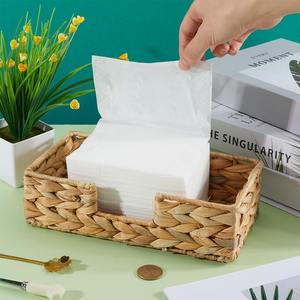 Support de rangement décoratif pour serviettes de table décor de table à manger porte-serviettes en jacinthe d'eau - Product Image 2