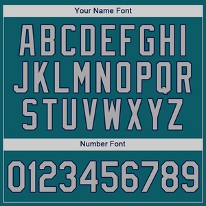 Camiseta de béisbol auténtica gris azulado personalizada-Azul marino - Product Image 3