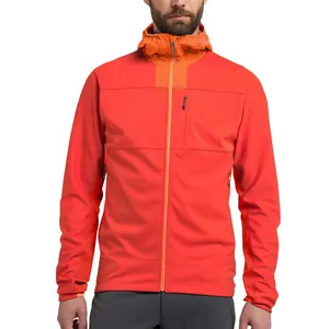 Nouvelle arrivée de vente chaude de couleur unie veste Softshell pour hommes/vestes Softshell imperméables fabriquées en usine par des professionnels