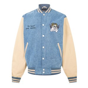 Chaqueta Universitaria de Béisbol Premium para Hombre 2025, Chaqueta Bomber de Lana para Invierno, Estilo Letterman, Todas las Tallas, Impermeable - Product Image 1