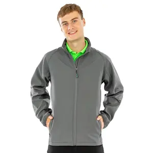 Giacca softshell da uomo in materiale riciclato e sostenibile - Product Image 1
