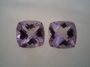 Cojín facetado de amatista Rosa natural 3A, piedras preciosas sueltas, surtido de piedras preciosas semipreciosas certificadas, proveedor OEM - Product Image 2