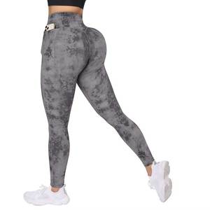 Leggings Deportivos para Mujer, Tie Dye, Secado Rápido, Transpirables, Pantalones de Yoga, Push Up, Ropa Deportiva, Leggings Ajustados para Ejercicio al Aire Libre - Product Image 1