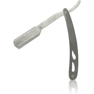 Rasoir de barbier à bord droit en acier inoxydable et 10 lames en acier inoxydable - Product Image 3