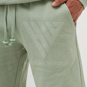 Shorts en molleton 100 % coton pour hommes, coupe classique, vente en gros, coupe confortable, shorts d'été 100 % coton, shorts de sport - Product Image 4