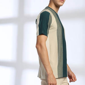 Logotipo personalizado Hombres Diseño personalizado Hombres Gimnasio Camiseta Tallas grandes Fitness Camiseta En Precio al por mayor Ringer Camiseta Para Hombres - Product Image 4