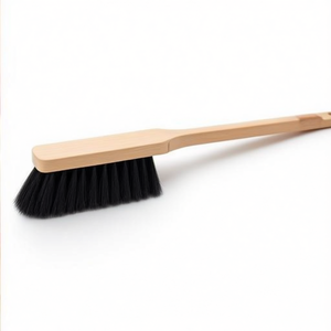 Fine Synthetic Bristle Hand <b>Brush</b> 450 Mm Wooden Backing - Product Image 3