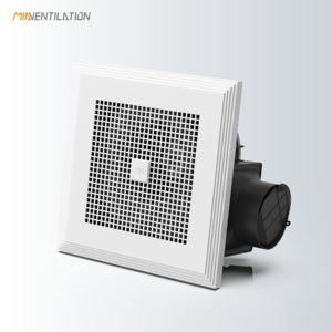 Ventilateur d'extraction de plafond sur mesure OEM/ODM pour salle de bain, 150-220 m³/h, haute pression, faible bruit, système de ventilation intérieur CVC - Product Image 1