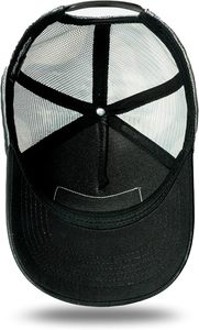 Casquette de camionneur ajustable unisexe avec dos en maille Casquette de baseball classique Snapback pour les amateurs de sports de plein air tenue décontractée - Product Image 4