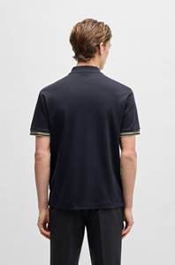 Polo de manga corta de secado rápido para hombre, camisetas de verano para hombre, ropa de hombre, Polo táctico liso vuelto - Product Image 4