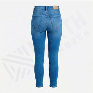 Skinny <b>Women's</b> <b>Jeans</b> Vintage High Waist Quality Denim Bulk Boyfriend <b>Jeans</b> Sexy Style Pants Fashion Trendy Streetwear Trousers - Product Image 2