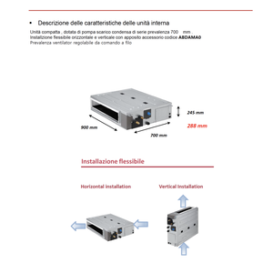 Aire acondicionado por conductos LG Compact Inverter 30000 BTU UM30F.NA0 R32 A+ - Product Image 3