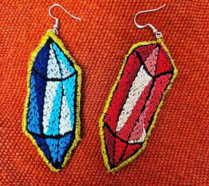 Pendientes de Flores Bordados a Mano, Pendientes Personalizados con Cuentas Múltiples, Joyería Festiva para Mujer al Mejor Precio, Pendientes con Cuentas - Product Image 6