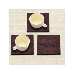 Unique Square Shape Tea Mug <b>Coaster</b> for Restaurant Customized Size 100% <b>Wooden</b> <b>Coasters</b> for Home & Office Unique Mats & Pads - Product Image 3