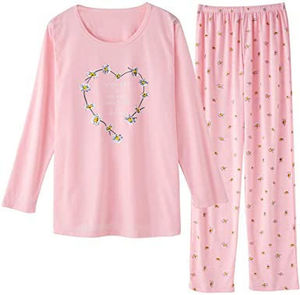 Conjunto de pijama de satén de seda ligero y acogedor, comodidad de ensueño con material suave, ropa informal transpirable de ajuste cómodo - Product Image 4