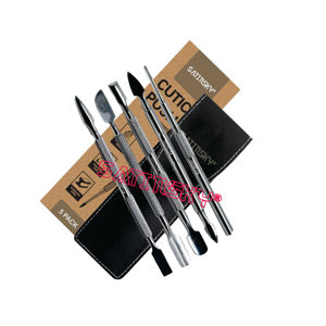 Pousse-ongles dissolvant de cuticules à double extrémité soin des ongles cuticules en acier inoxydable de qualité allemande de haute qualité - Product Image 5