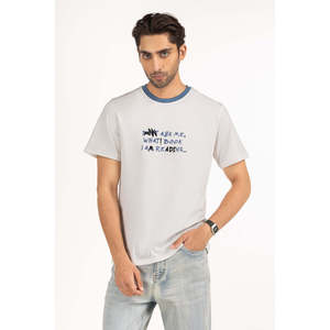 Camiseta Deportiva Holgada 100% Algodón MN-TS-SS25-053, Tela Jersey de 240g, 300gsm, Camisetas Estampadas Sólidas, Impresión por Serigrafía - Product Image 1