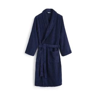 Albornoces de lujo 100% algodón Tejido suave 780 gramos OEM ODM High Rise Zipper Fly Batas de manga corta de secado rápido para el invierno - Product Image 3