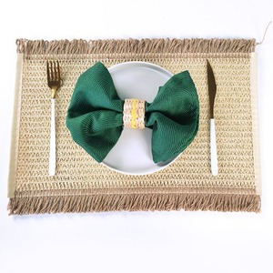 Vente en gros ronds de serviette bling porte-jacinthe d'eau anneaux de serviettes décoration de table pour client grossiste - Product Image 6