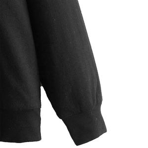 Mens Color Block Winter Hoodie 2025 Streetwear Custom Heavyweight 100% Cotton Pullover Plus Size Sweatshirts - Product Image 5